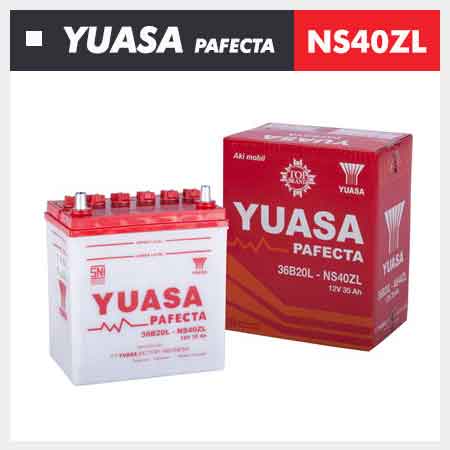 Aki Yuasa NS40ZL