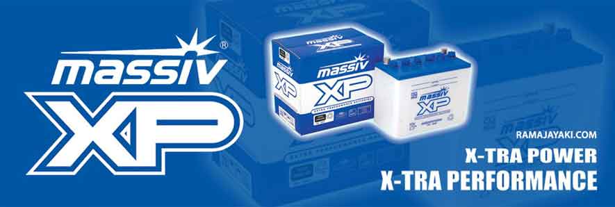 Harga Aki Massiv XP Konvensional Basah